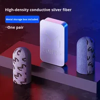 Manchons de jeu très vendus, ultra-fins, respirants, antidérapants, anti-transpiration, en fibre de carbone/argent/cupro, pour le positionnement en e-sport