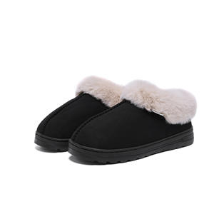 Vente directe en gros de bottes de neige à semelle épaisse en PVC, doublure en fourrure, chaussures en coton à porter à l'extérieur, best-seller d'usine - Product Image 6