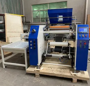 High speed stretchfolie rollenschneider maschine