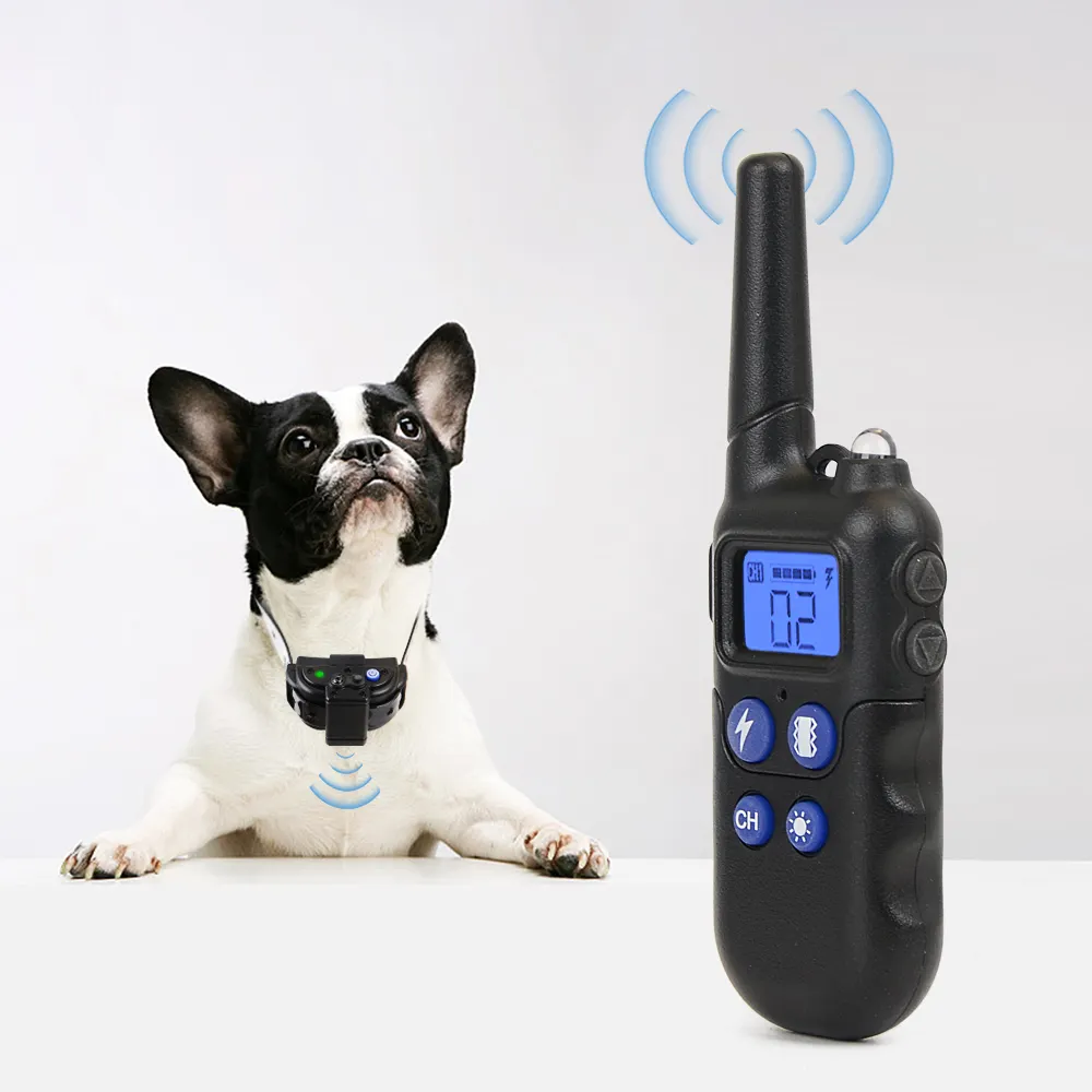 Dog Training Collar Waterproof Pet Remote Electric Dog Training Collar With Walkie Talkie