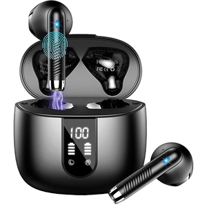 HD Hiển Thị Kỹ Thuật Số Đúng Không Dây V5.4 Trong Tai Tai TWS Tai Nghe Với 56H Thời Gian Chơi Cuộc Gọi Giảm Tiếng Ồn Không Thấm Nước LED Chipset JL - Product Image 1