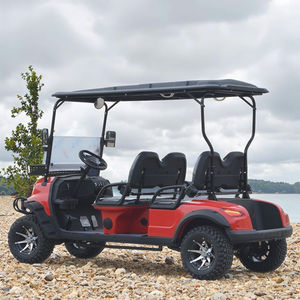 Chariot de golf électrique en acier 48V avec moteur 5KW 4 temps certifié EEC GCC pour les visites tout-terrain Beach Patrol Villa Scenic Spots - Product Image 4