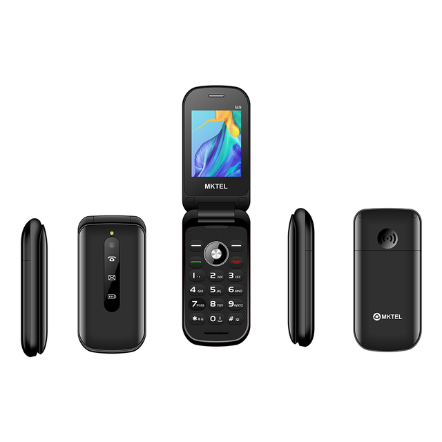 Wholesale Cheap Price High Quality Keypad Phone Brand New Mobile Phone 2G Unlock Flip Feature Cellphone Dual-sim