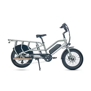 20*3.0 inch fatbike cargo e bicycle aluminum alloy bafang 48V 750W e-bike cargo electric bike for family