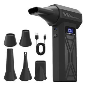 Nouveau ventilateur électrique portable 2026, 110 000 tr/min, souffleur puissant avec batterie de <span class=keywords><strong>4</strong></span> 000 mAh pour barbecue en extérieur - Product Image 6