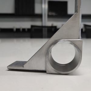 مصقول الألومنيوم الزاوية دعامة متقاطعة وصلة أنبوب تركيبات - Product Image 6