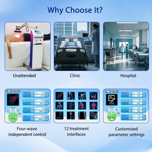 Máquina de Terapia Láser Terapéutica Clase 4, Dispositivo de Luz de 60W, Linterna Láser para Rodilla, Equipo de <span class=keywords><strong>Fisioterapia</strong></span> para Hernia Discal - Product Image 5