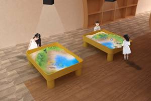 <span class=keywords><strong>Juego</strong></span> de proyección interactiva, <span class=keywords><strong>mesa</strong></span> de arena, parque de atracciones, parque infantil, proyección holográfica AR, <span class=keywords><strong>mesa</strong></span> de pintura de arena mágica - Product Image 4