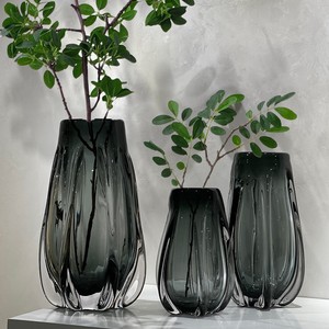 Modern Luxury Glass <b>Vase</b> High Quality Decorative <b>Vase</b> Desktop Hydroponic Flower <b>Vase</b> - Product Image 1