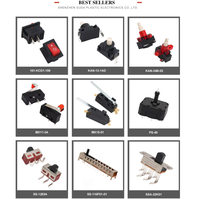 Interruptor DIP de Alta Calidad de 1 Posición, SMT, Paso de 2.54 mm, Interruptor Deslizante de 16 Pines, Control de Automatización Industrial, PCB de Cobre, IP14