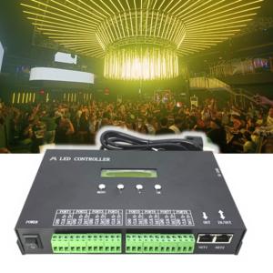 Spi <span class=keywords><strong>DMX</strong></span> 512 điều khiển 5440 pixels đầy đủ màu sắc RGB LED Strip DC5V 12V <span class=keywords><strong>24V</strong></span> điều khiển ws2801 ws2811 ws2812b lpd6803 tương thích SD - Product Image 1