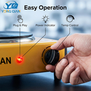 Plaque chauffante électrique à brûleur unique de haute qualité, brûleur en fonte, cuisinière électrique pour la cuisine à domicile sans gaz - Product Image 5