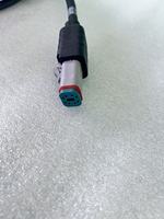 Kabel Perakitan ISOBUS Tembaga Murni untuk Otomotif, Adaptor Kabel Harness dengan Koneksi 4P/8P/16P/24P/48P, Isolasi PVC 300/350mm