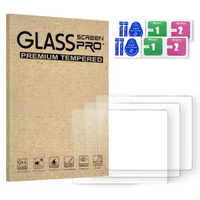 Pelindung Layar Kaca Tempered Anti Gores untuk Konsol Game Genggam R36S/R35S/RGB20S 3.5'' Film Pelindung