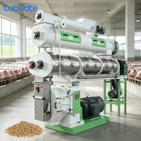 Máquina de Pellets para Alimento de Animales (Pollos, Cerdos, Vacas) LUODATE con Control Inteligente, Certificación CE e ISO, 5-8T/H, Equipo para Granjas Avícolas en Venta