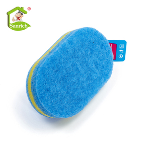 Éponge <span class=keywords><strong>magique</strong></span> de nettoyage pour cuisine, salle de bain et toilettes, brosse à poignée pour le nettoyage des murs en verre et des fentes de fenêtres en céramique - Product Image 3