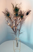 Plume de paon fusqueux naturel à vendre fête carnaval maison mariage pièce maîtresse noël Vase vacances décor bricolage artisanat Floral