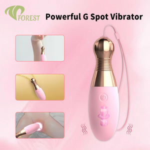 TTフォレスト 10段階速度調整 防水シリコン製ミニクリトリスGスポット膣バイブレーター USB充電式 ワイヤレスポータブルバイブレーター - Product Image 4