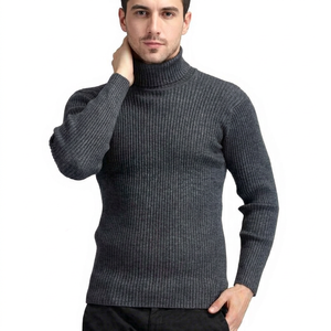 Pulls d'hiver slim fit à col rond pour hommes |   Pull en polaire léger et respirant, anti-plis, grande taille, avec logo personnalisé et impression 3D - Product Image 1