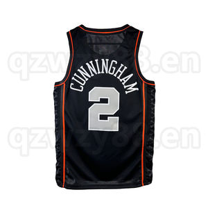 Camisa de Basquete Ivey ROSE CUNNINGHAM Pronta para Envio Melhor Qualidade Uniformes de Basquete - Product Image 3