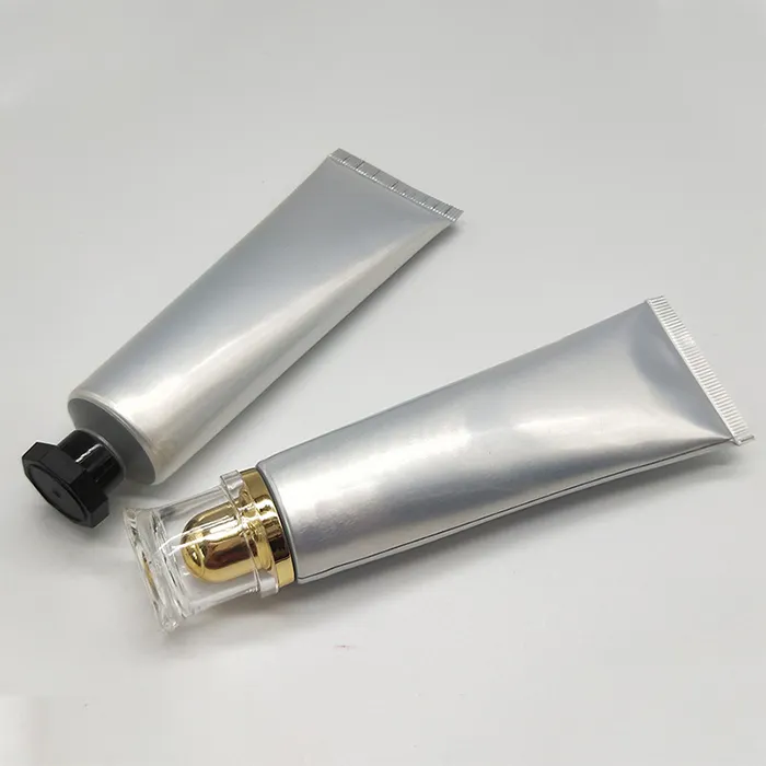 30 50 ml Farbe Kosmetik verpackung Aluminium Kunststoff tuben benutzer definierte Logo