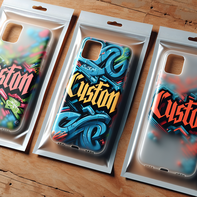 Custom Plastic Bag Bolsas Mini Mylar Bags Packaging Bags for Accessories Phone Case Packaging