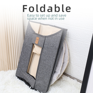 Vente en gros pliable Cat <span class=keywords><strong>Cube</strong></span> Condo lit d'intérieur à la mode pour animaux de compagnie avec surface de pose résistante aux rayures pour chats - Product Image 5