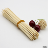통다 공장 추천 친환경 내열 식품 등급 광택 미니멀리스트 대나무 꼬치 바베큐 스틱 50cm 60cm 100개