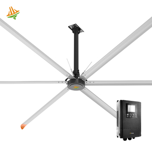VFans 6 pales en aluminium certifié CE Ventilateur de ventilation industriel résistant à l'eau et à la poussière Ventilateur HVLS à efficacité industrielle - Product Image 1