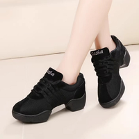 Zapatillas de Baile para Mujer en Oferta, Tacón de 5 cm, Forro de Algodón Transpirable y Cómodo, Zapatos para Práctica de Jazz