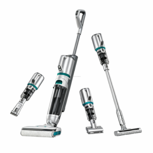 Aspirateur eau et poussière avec triple fonction de nettoyage, aspirateur à main détachable avec grand écran LED - Product Image 1