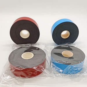 Die-Cut 1.0mm Độ dày cuộn kích thước màu Đỏ phim Đen Băng đôi phải đối mặt với miếng bọt biển dính gắn băng - Product Image 1