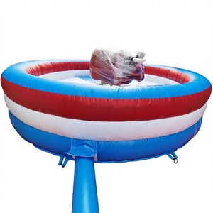 Jeu de balançoire Toro Mecanico pour enfants de qualité commerciale, à usage extérieur, en PVC gonflable, capacité 500 kg - Product Image 1