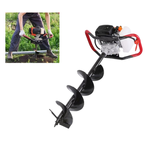 Perceuse à glace thermique à essence pour la pêche, machine de forage manuelle pour trous dans le sol - Product Image 5