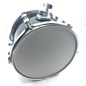Tamburo Elettronico Tom da 10 Pollici con Stelle Nere Lucide e Rete Silenziosa per Eseguire Strumenti a Percussione sul Posto - Product Image 2