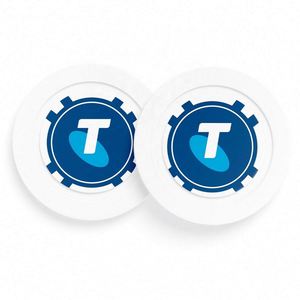 Jetons de poker en argile ABS personnalisés, format pièce de monnaie, pour cadeaux souvenirs, ensemble économique, en vente - Product Image 2
