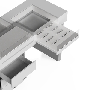 Lunettes optiques magasin plancher affichage armoire de rangement centre commercial lunettes de soleil kiosque affichage lunettes de soleil vitrine - Product Image 5