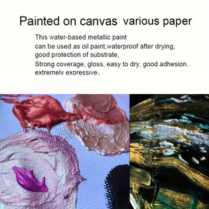 Timesrui Résine Pigment Convient Pour La Peinture <span class=keywords><strong>Sur</strong></span> Matériel Non-tissé Tissu Toile Céramique Cuir Plastique Métallique Art Peinture - Product Image 4