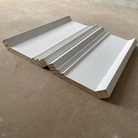 Moulure de plafond en pin blanc apprêté, qualité professionnelle, commande en gros pour moulures de corniche, transition mur-plafond, vente en gros