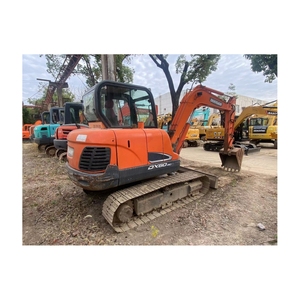 Excavatrice sur chenilles Doosan DH60 d'occasion, faible nombre d'heures de travail, bon état, en vente. - Product Image 2