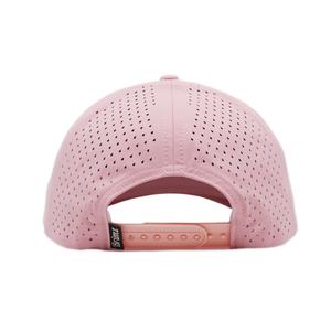 Gorra de Béisbol de Alto Rendimiento, Resistente al Agua, con Corte Láser, Personalizada, de 5 Paneles, Ajustable, Estilo Femenino, Rosa y Morado - Product Image 4