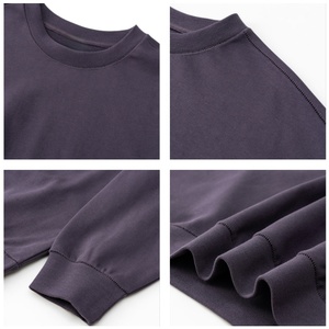 TKAN546D Sweat-shirt oversize uni en molleton lourd 360 GSM, style streetwear décontracté pour femme, personnalisable - Product Image 3