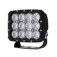 Dreamparts, projecteur LED de travail de 90 W, faisceau large/spot, super lumineux, 18 000 lumens, carré de 5 pouces, éclairage extérieur pour machines lourdes