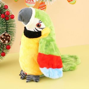 Nouvelle Peluche Électrique Transfrontalière, un Perroquet Électrique Enregistrable qui Apprend à parler, avec Fonctions de Mouvement, 22 cm - Product Image 3