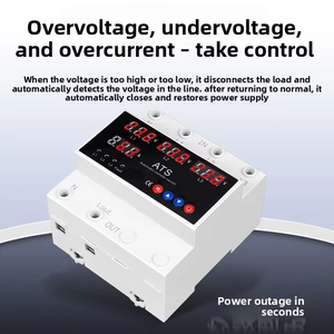 Commutateur de transfert automatique (ATS) triphasé à quatre pôles et cinq positions avec protection contre les surtensions/sous-tensions 220V Wenzhou Zhejiang - Product Image 3