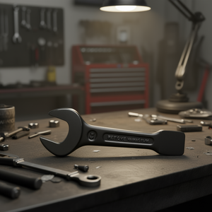 Fervi Open End Wrench Chrome Vanadium 8mm Automotive Repair <b>Tool</b> - Product Image 3