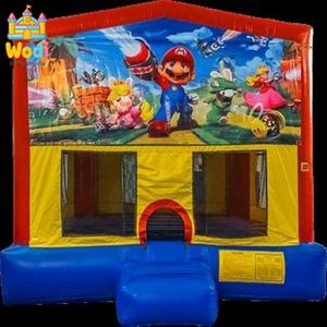 Alquiler de Castillo Inflable para Fiestas, 4x4m, PVC de 0.55mm Resistente a Desgarros, Ecológico, con 3 Años de Garantía para Uso Comercial - Product Image 5