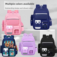 Grundschul-Unisex-Rucksack mit Großer Kapazität, Schmutzabweisend, Atmungsaktiv, Wasserdicht, aus Oxford-Gewebe für Kinder, Direkt vom Hersteller OEM