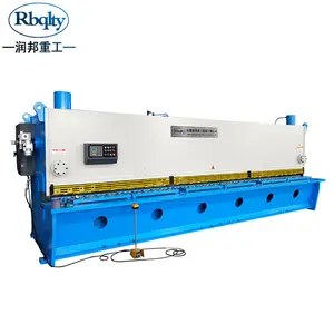 CNC Hydraulic Shearing Machine QC11K-8X3200 Guillotine Shears Metal Sheet SS MS Guillotine Shearing Machine