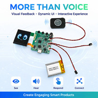 Modul Tampilan AI Kustom Dengan Obrolan Suara, WiFi, BLE, Layar Subtitle, Dukungan Sentuh, dan OTA untuk Produsen Robot